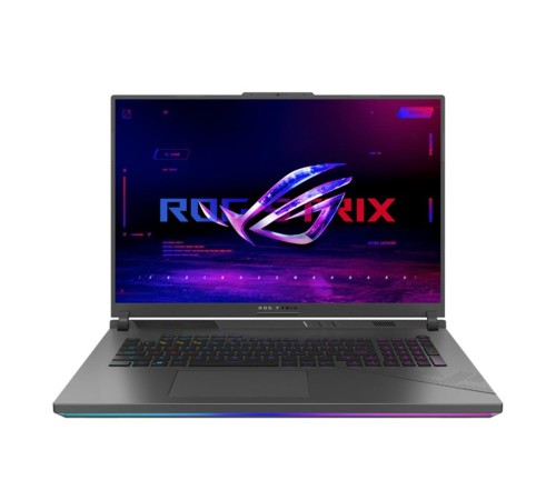 Ноутбук/ ASUS ROG Strix G18 G814JVR-N6045 18"(2560x1600 (матовый, 240Hz, 3ms) IPS)/Intel Core i9 14900HX(2.39Ghz)/16384Mb/1024PCISSDGb/noDVD/Ext:nVidia GeForce RTX4060(8192Mb)/Cam/BT/WiFi/90WHr/war 1y/3kg/Eclipse Gray/noOS Ноутбук/ ASUS ROG Strix G18 G814JVR-N6045 18"(2560x1600 (матовый, 240Hz, 3ms) IPS)/Intel Core i9 14900HX(2.39Ghz)/16384Mb/1024PCISSDGb/noDVD/Ext:nVidia GeForce RTX4060(8192Mb)/Cam/BT/WiFi/90WHr/war 1y/3kg/Eclipse Gray/noOS