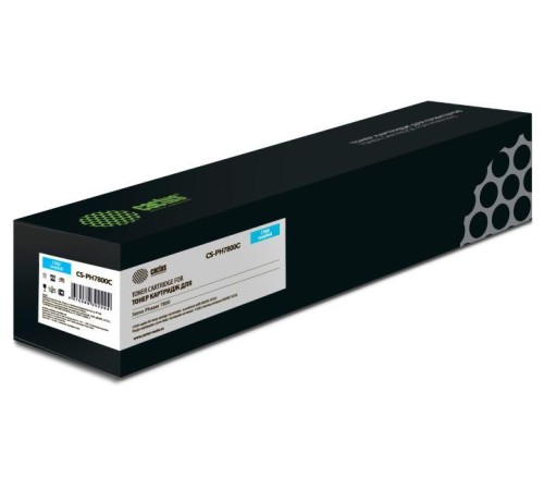 -/ Картридж лазерный Cactus CS-PH7800C 106R01570 голубой (17200стр.) для Xerox Phaser 7800