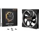 Кулер для корпуса/ Case Cooler be quiet! LIGHT WINGS 140mm PWM (140x140x25mm, 4-pin PWM, ARGB, 56CFM, 23.3dBA, 1500RPM, Black)