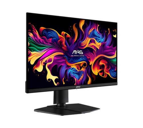 Монитор MSI MAG 271QP QD-OLED X28 26,5" 16:9 WQHD(2560x1440) QD-OLED Flat,True Black 400, 0.03ms(GTG), 1,5M:1, HDR Brightness 1000nits, 2xHDMI, DP, Type-C, Tilt,Swivel,Height,Pivot,VESA,280Hz,Black,1y w-ty