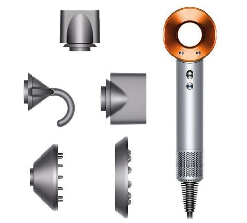 Фен Dyson Supersonic HD08 (никель/медный)/ Supersonic HD08 Hair Dryer Nickel/Copper 389934-01 Фен Dyson Supersonic HD08 (никель/медный)/ Supersonic HD08 Hair Dryer Nickel/Copper 389934-01