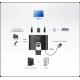 2-портовый KVM-переключатель со встроенными  KVM кабелями (1,2м), 1 user(HDMI(Female)+2xAudio(Female)+2xUSB(Тип А Female), KVM-порты:(HDMI(Male)+2xAudio(Male)+2xUSB(Тип A Male). Поддержка до (1920 x 1200) 1080p. Звук 2.1/ PETITE 2 PORT USB2.0 HDMI KVM SWI