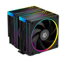Кулер для процессора ID-COOLING FROZN A620 ARGB LGA1700/1200/115X/AM5/AM4 (6шт/кор, TDP 270W, PWM, черный, 6 тепл.трубок + медная база, DUAL ARGB FAN 120mm) RET