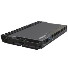 Маршрутизатор MikroTik RouterBORD 5009UG+S+ with Marvell Armada ARMv8 CPU (4-cores, 1.4GHz per core), 1GB of DDR4 RAM, 1GB NAND storage, 1x 2.5Gbit LAN, 7x 1Gbit LAN, 1xSFP+ port, RouterOS L5, metal desktop case, P