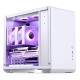 Корпус без блока питания/ Case JONSBO U4 Mini, Mini-Tower, TG, no fan, 1xUSB-A 3.0 + 1xUSB-C 3.2, mATX, mITX White