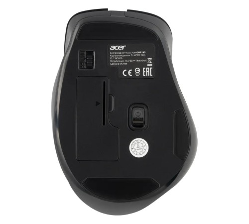 Мышь компьютерная/ Беспроводная мышь Acer OMR140 оптическая (1600dpi) (6but) black Мышь компьютерная/ Беспроводная мышь Acer OMR140 оптическая (1600dpi) (6but) black