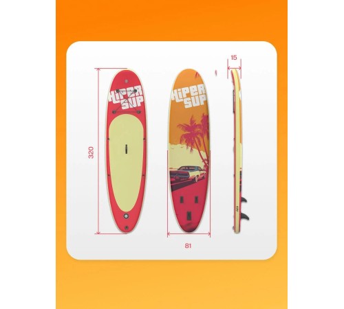 САП доска Hiper SUPB-0148 (320)/ Supboard Hiper SUPB-0148 САП доска Hiper SUPB-0148 (320)/ Supboard Hiper SUPB-0148