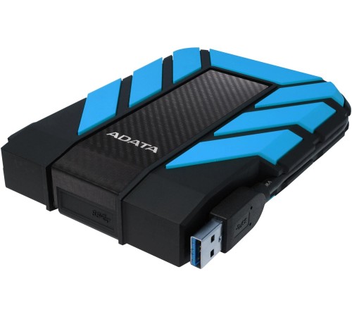 Внешний жесткий диск/ Portable HDD 2TB ADATA HD710 Pro (Blue), IP68, USB 3.2 Gen1, 133x99x27mm, 390g /3 года/