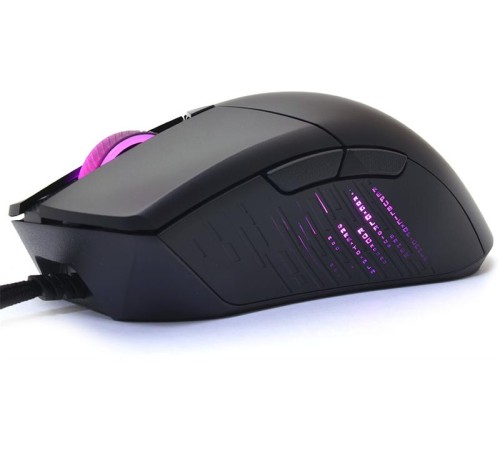 Мышь ASUS ROG GLADIUS III, 79g, Wired, 19K DPI Sensor, 6 programmable buttons & scroll wheel, Black