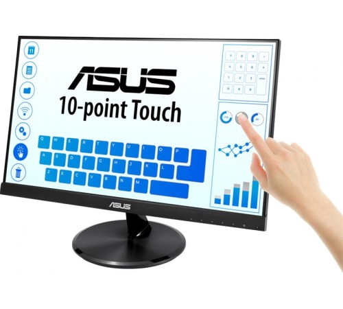 Монитор ASUS 21,5" VT229H IPS Touch 1920x1080 75Hz 5ms 250cd D-SUB HDMI USB MM Black