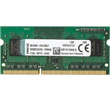 Память оперативная/ Kingston 4GB 1600MT/s DDR3L Non-ECC CL11 SODIMM 1.35V (Select Regions ONLY)
