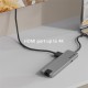 док-станция Docking Station WAVLINK USB-C  Travel Mini/100W PowerDelivery/ 1xUSB3.0/1xUSB2.0/1xHDMI 4K 60HZ/1xGigabit LAN/SD/Micro SD Card Reader