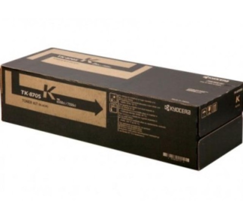 Kyocera Тонер-картридж TK-8705K для TASKalfa 6550ci/6551ci/7550ci/7551ci чёрный (70000 стр.)