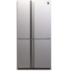Холодильник Sharp/ 183x89.2x77.1 см, объем камер 394+211, No Frost, морозильная камера снизу,белый