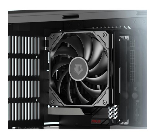 Кулер для корпуса/ Case Cooler ID-COOLING TF-12015-K (120x120x15mm, 4-pin PWM, 67.58CFM, 32.3dBA, 2200RPM, Black) Кулер для корпуса/ Case Cooler ID-COOLING TF-12015-K (120x120x15mm, 4-pin PWM, 67.58CFM, 32.3dBA, 2200RPM, Black)