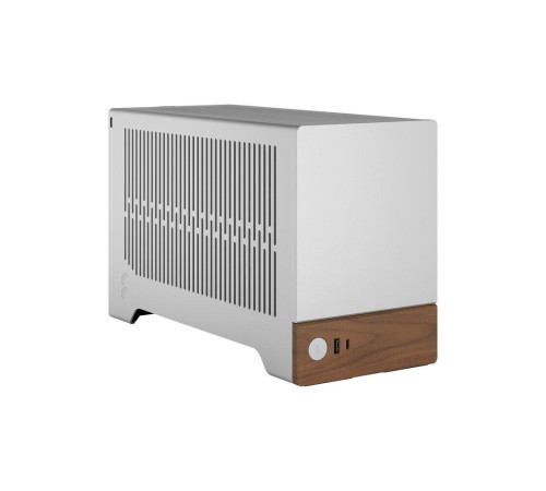 Корпус без блока питания/ Case Fractal Design Terra, Mini-Tower, no fans, 1xUSB-A 3.0 + 1xUSB 3.2 Type-C, SFX PSU Support, mITX Silver
