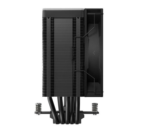 Кулер для процессора DEEPCOOL AG500 BK ARGB V2 LGA1700/1200/115X/AM5/AM4 (12шт/кор, TDP 240W, PWM, ARGB Fan 120mm, 5 тепл. трубок) RET