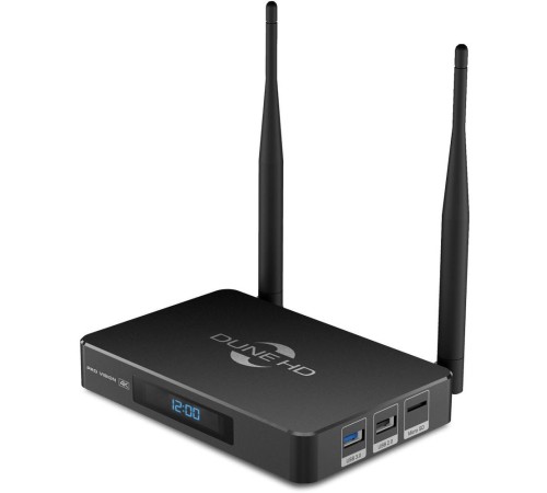 Медиаплеер/ Mediaplayer Dune HD Pro Vision 4K: UltraHD/60 Hz/HDR/HDR10+/Dolby Vision, CPU Amlogic S905X4-J, RAM 4 Gb, Flash 64 Gb, 1xUSB3.0, 1xUSB2.0, microSD, LAN 1000Mb/s, WiFi 802.11ac, BT 5.0, HDMI 2.1, S/PDIF, BT+Voice Remote Control, Android 11 Медиаплеер/ Mediaplayer Dune HD Pro Vision 4K: UltraHD/60 Hz/HDR/HDR10+/Dolby Vision, CPU Amlogic S905X4-J, RAM 4 Gb, Flash 64 Gb, 1xUSB3.0, 1xUSB2.0, microSD, LAN 1000Mb/s, WiFi 802.11ac, BT 5.0, HDMI 2.1, S/PDIF, BT+Voice Remote Control, Android 11
