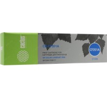 -/ Картридж лазерный Cactus CS-CF351A CF351A голубой (1000стр.) для HP M176/M177