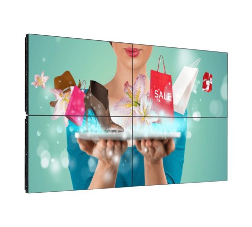 Информационный дисплей 55" 16:9 1920х1080(FHD) IPS, 60 Hz, 500cd/m2, H178/V178, 1200:1, 500K:1, 1.07B, 8ms, VGA, DVI, 2xHDMI, DP, RJ-45, USB Type A, Speakers, OPS Slot, 24/7, 3Y, Black