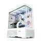 корпус ZALMAN CHRONIX, ATX, WHITE, WINDOW, 1xCombo (3.5’’ or 2.5’’), 1x3.5’’HDD, 2x2.5’’SSD, 1xUSB2.0, 1xUSB3.0, 1xUSB Type-C, SIDE 2x120mm ARGB, REAR 1x120mm ARGB