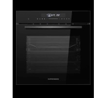 Встраиваемый духовой шкаф KUPPERSBERG/ Встраиваемый духовой шкаф KUPPERSBERG, High-Tech, объем 72 л, 12 режимов работы, быстрый нагрев, телескопические направляющие, доводчик двери, таймер, термощуп, 3 стекла в дверце, сенсорное управление, блокировка от