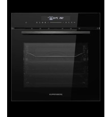 Встраиваемый духовой шкаф KUPPERSBERG/ Встраиваемый духовой шкаф KUPPERSBERG, High-Tech, объем 72 л, 12 режимов работы, быстрый нагрев, телескопические направляющие, доводчик двери, таймер, термощуп, 3 стекла в дверце, сенсорное управление, блокировка от