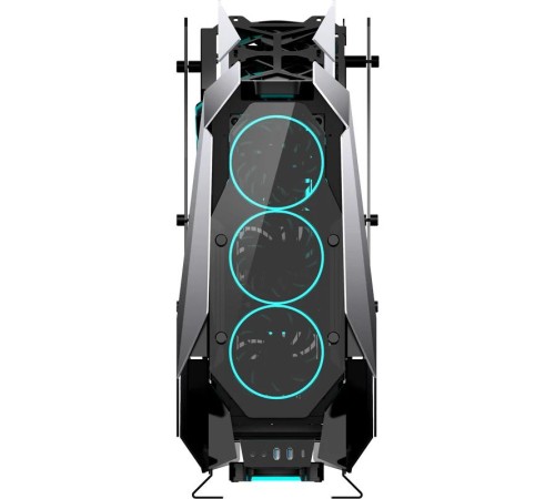 Корпус без блока питания/ Case JONSBO MOD-5, Full-Tower, TG, no fans, 2xUSB-A 3.0 + 1xUSB-C 3.2, ATX, mATX, mITX Gray