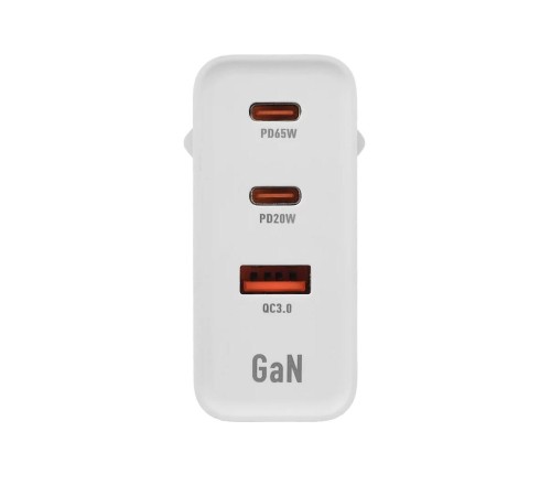 Сетевое З/У/ Сетевое З/У GoPower GPQC10 1USB+2Type-C 65W QC3.0 GAN белый Сетевое З/У/ Сетевое З/У GoPower GPQC10 1USB+2Type-C 65W QC3.0 GAN белый