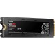 Твердотельные накопители/ Samsung SSD 980 PRO, 2000GB, M.2(22x80mm), NVMe 1.3c, PCIe 4.0 x4, 3-bit MLC, R/W 7000/5000MB/s, IOPs 1 000 000/1 000 000, DRAM buffer 2048MB, TBW 1200, DWPD 0.33, with Heatsink (12 мес.)