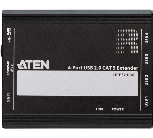 4-х портовый удлинитель, USB 2.0, 100 метр., CAT 5/ 4-port USB 2.0 CAT 5 Extender (100m) 4-х портовый удлинитель, USB 2.0, 100 метр., CAT 5/ 4-port USB 2.0 CAT 5 Extender (100m)