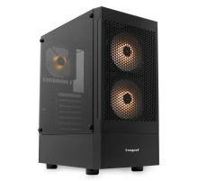 Корпус без блока питания/ Case HSPD M540, Mesh Mid Tower, Black, TG, 0.45 SPCC, 3x120mm ARGB (M1) ATX, mATX, mITX 160/300/150mm 2x2.5", 2x3.5", 7xPCI 1xUSB-A 3.0, 2xUSB-A 2.0 365x216x405mm