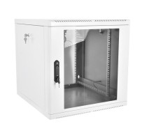 шкаф ЦМО Шкаф телекоммуникационный настенный разборный 12U (600х520) дверь стекло