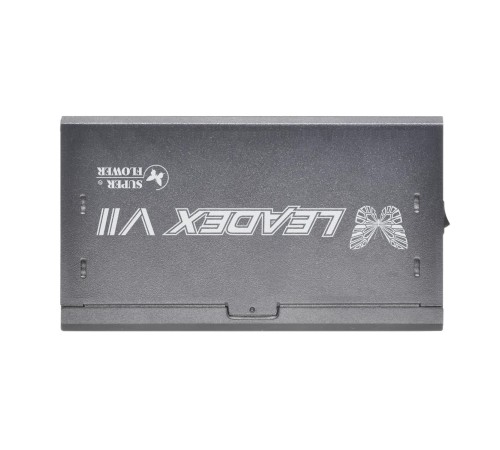 Блок питания 850 Ватт/ Power Supply Super Flower Leadex VII, 850W, ATX 3.0, 140mm, 12xSATA, 3xPCI-E(6+2), 1x12VHPWR, APFC, 80+ GOLD, Full Modular