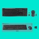 Клавиатура беспроводная Logitech K270 (приемник Unifying, 2 батарейки AAA) (арт. 920-003058, M/N: Y-R0015 / C-U0007) С КИРИЛЛИЦЕЙ