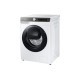 Стиральная машина Samsung/ WW5500T c Addwash, Eco Bubble, 850х600х550 мм, 9 кг, 1400, Пар, Инверторный мотор, Белый корпус/Черный люк