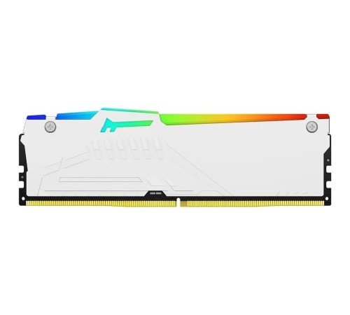 Память оперативная/ Kingston 32GB 5600MT/s DDR5 CL40 DIMM FURY Beast White RGB XMP Память оперативная/ Kingston 32GB 5600MT/s DDR5 CL40 DIMM FURY Beast White RGB XMP