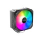 Кулер для процессора PCCooler Paladin 400 ARGB S115X/1200/1700/AM4 (20 шт/кор, TDP 200W, 130mm PWM ARGB FAN, 4 тепловые трубки 6мм, 800-1600RPM, 18-28,6dBa)
