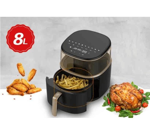 Аэрогриль LEACCO AF017 Air Fryer Black