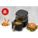 Аэрогриль LEACCO AF017 Air Fryer Black