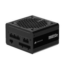 Блоки питания/ Power Supply Corsair RM850e, Model RPS0216, 850W 80+ Gold (ATX, 3.1, PCIe 5.1, Full modular, 1x24(20+4)pin, 2xEPS/ATX 12V 8-pin (4+4), 1x12V-2x6(12+4)pin, 2x12V-2x6 to Dual 8-Pin(6+2), 1xPCIe 8-Pin(6+2), 4xSATA (4 Straight SATA), 4xSATA / P