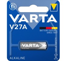 Батарейка/ Батарейка Varta ELECTRONICS LR27/A27/MN27 BL1 Alkaline 12V (4227) (1/10/100) (1 шт.)