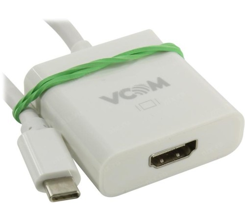 Кабель-адаптер/ Кабель-адаптер USB 3.1 Type-Cm --> HDMI A(f)  , 10Gbps , 0,15m VCOM <CU423>