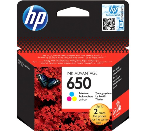 Картридж/ HP 650 Tri-colour Ink Cartridge Картридж/ HP 650 Tri-colour Ink Cartridge