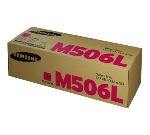 Тонер-картридж/ Samsung CLT-M506L High Yield Magenta Toner Cartridge