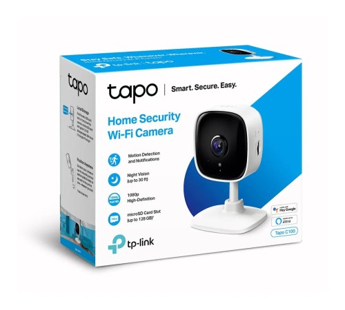 Камера/ 1080P indoor IP camera, Night Vision, Motion Detection, 2-way Audio, one Micro SD card slot