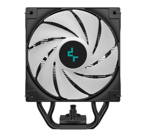 Кулер для процессора DEEPCOOL AG500 DIGITAL ARGB LGA1700/1200/115X/AM5/AM4 (9шт/кор, TDP 240W, PWM, ARGB Fan 120mm, 5 тепл. трубок) RET (R-AG500-BKADMN-G-1)
