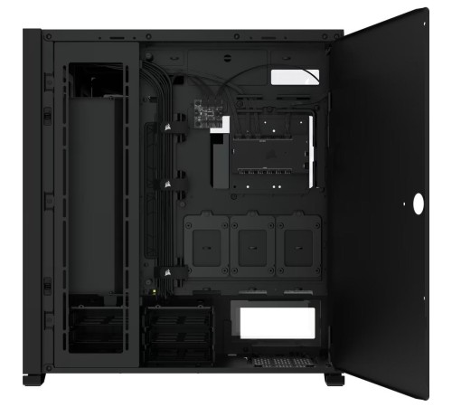 Корпус без блока питания/ Case Corsair iCUE 7000X RGB, Full-Tower, TG, 4x140mm RGB, 4xUSB-A 3.0, 1xUSB 3.2 Type-C, E-ATX, ATX, mATX, mITX Black