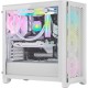 Корпус без блока питания/ Case Corsair iCUE 4000D RGB Airflow, Midi-Tower, TG, 3x120mm RGB, 1xUSB-A 3.2, 1xUSB 3.2 Type-C, E-ATX, ATX, mATX, mITX White