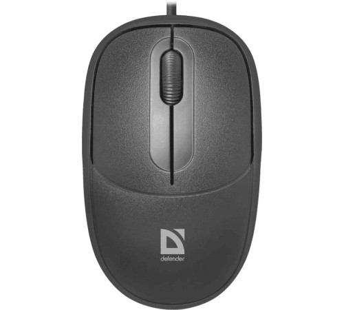Проводная оптическая мышь Defender 52980 Datum MS-980 черный,3 кнопки,1000dpi